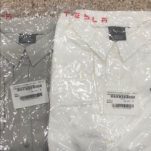 Tesla ladies long sleeve shirts